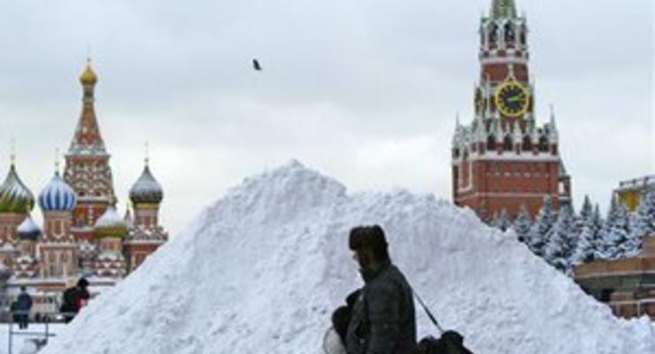 Охрана Кремля ликвидировала гигантскую сосульку