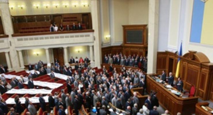 За изменение правовых основ деятельности НТКУ и НРКУ проголосовал только один депутат