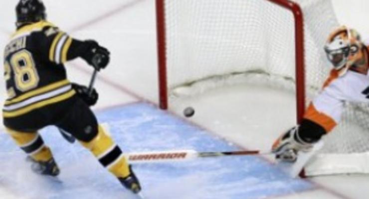 NHL: Бостон обырал Филадельфию, Ванкувер уступил Рейнджерс