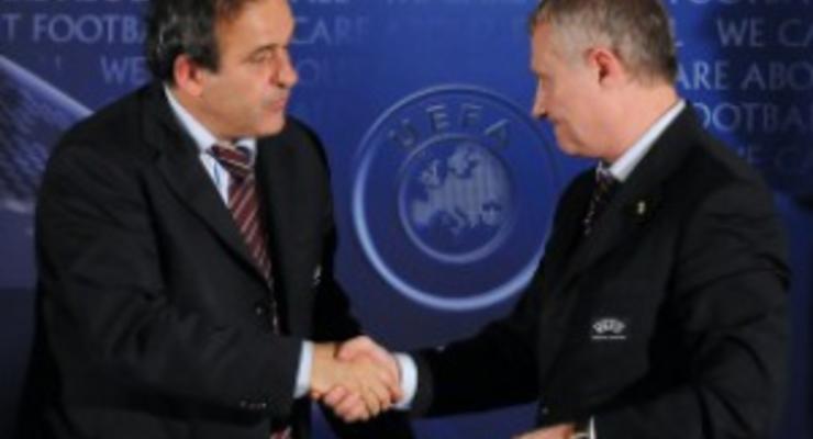 УЕФА надеется, что ФФУ откажется от инициатив по смене руководства