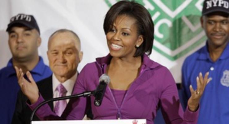 Мишель Обама похвалила мужа за отказ от курения