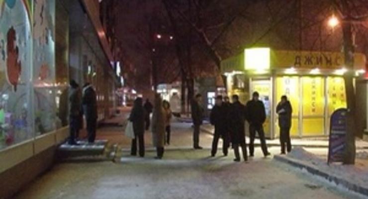 В Киеве грабители стреляли в продавщиц ювелирного магазина