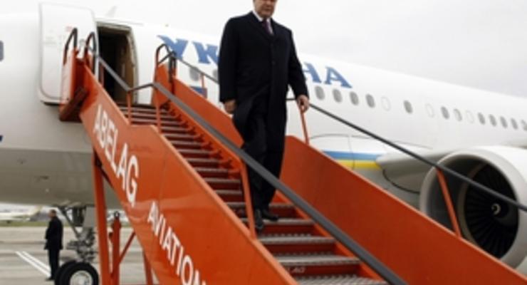 На питание в самолетах первых лиц Украины выделили 2,6 миллиона гривен