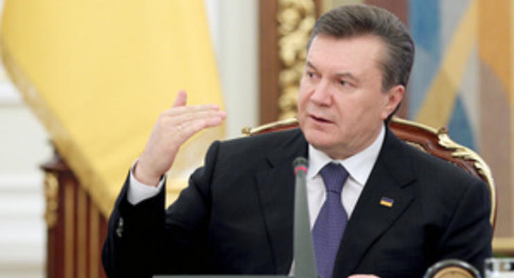 Янукович сулит большое будущее аверсу Одесса-Броды