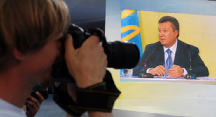 Общение Януковича с народом будут транслировать на Майдане