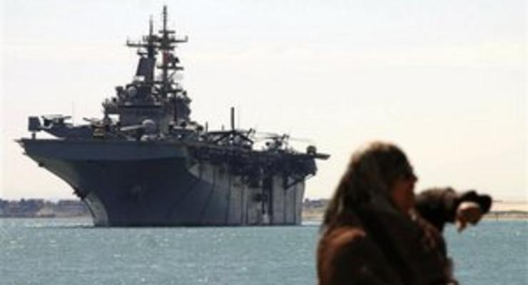 Два военных корабля ВМС США прибыли в Средиземное море