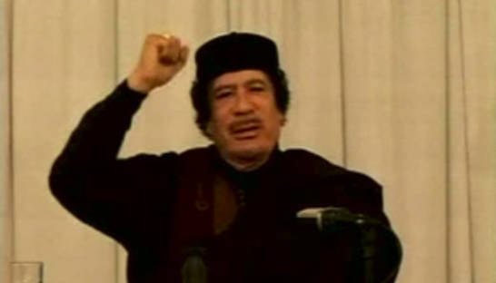 Каддафи обвинил Великобританию в продолжающемся ливийском кризисе