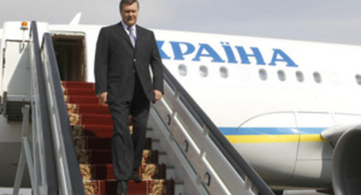 Янукович отправился в турне по странам Юго-Восточной Азии
