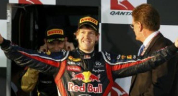 Гран-при Австралии: Феттель побеждает, Петров финиширует третьим