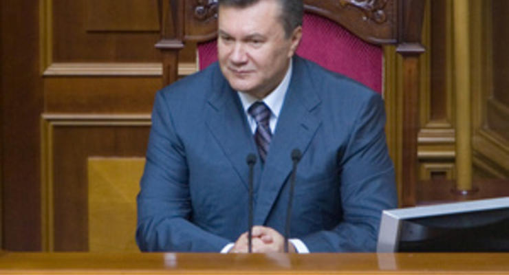 СМИ: Янукович выступит в Раде с ежегодным посланием 7 апреля