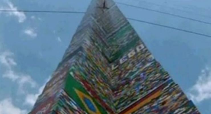 В Бразилии построили самую высокую в мире башню из конструктора Lego