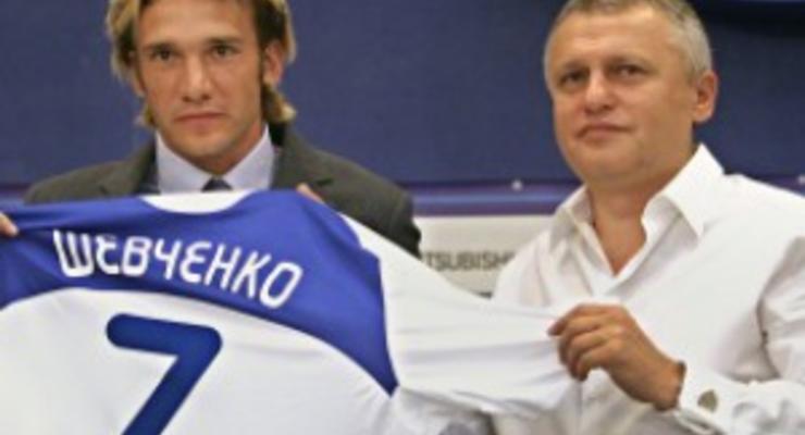 Суркис: Не думаю, что Шевченко завершит карьеру не в Динамо