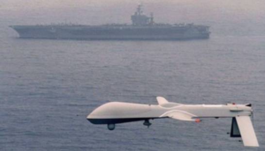 Военные США впервые задействовали беспилотник для обстрела войск Каддафи