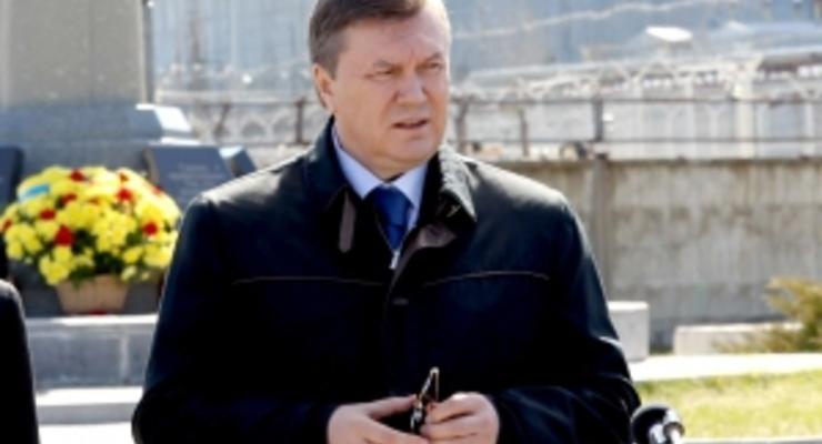 Янукович: Человечество будет всегда помнить ликвидаторов аварии на ЧАЭС