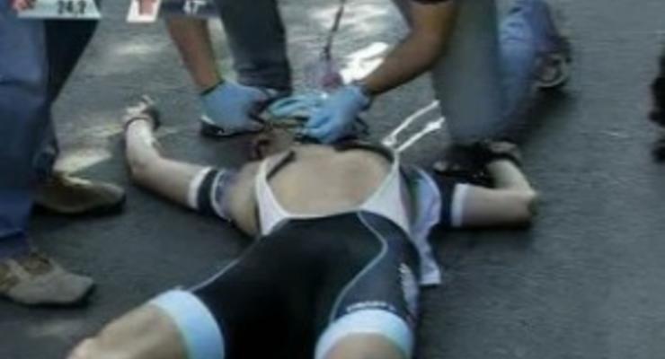 На Giro d’Italia упал и погиб известный велогонщик