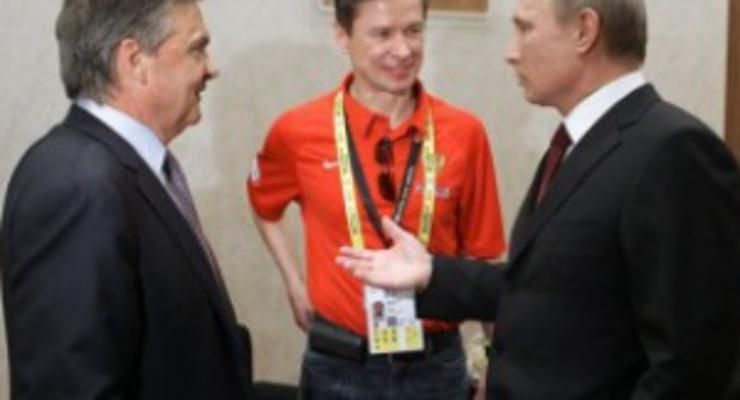 Путин отказался от посещения матчей сборной России по хоккею