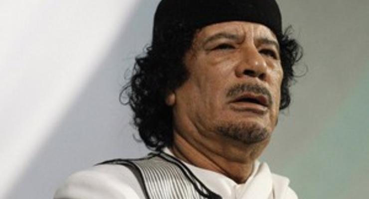 Каддафи заявил, что не намерен покидать Триполи