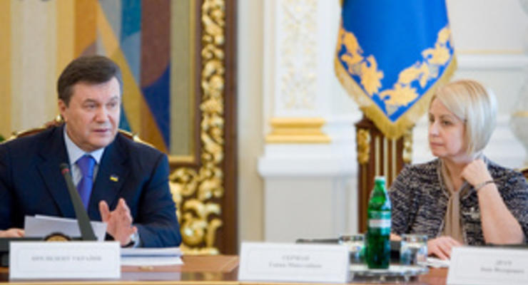 Герман пообещала, что Янукович сделает выводы из отчета Freedom House