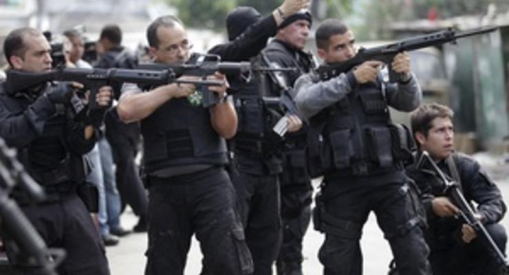 В Рио-де-Жанейро полиция заняла одну из крупнейших фавел