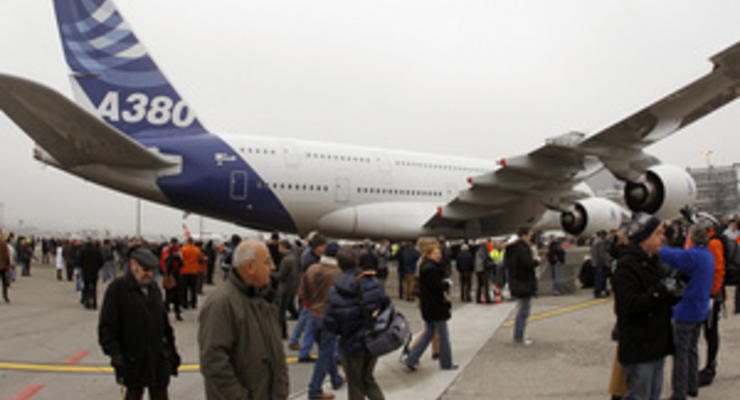 В первый день Ле Бурже компании заказали 130 самолетов Airbus