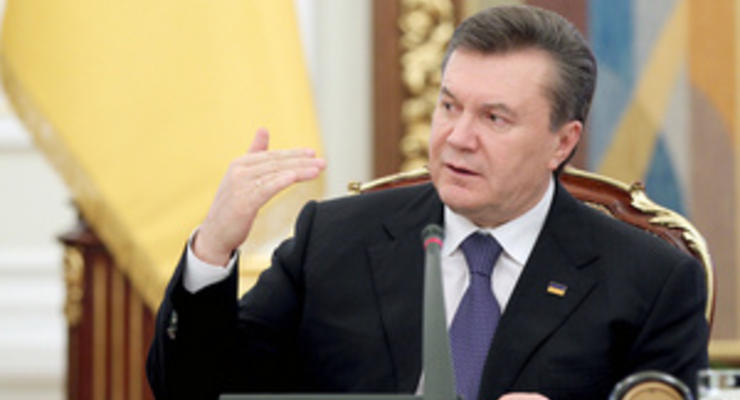 Янукович: Украина увеличит добычу угля