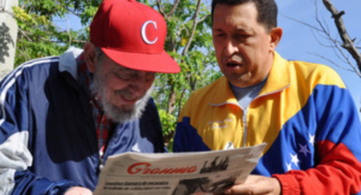 Уго Чавес впервые после операции появился на телевидении