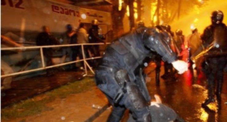 МВД Грузии наказало своих сотрудников за жестокий разгон оппозиции
