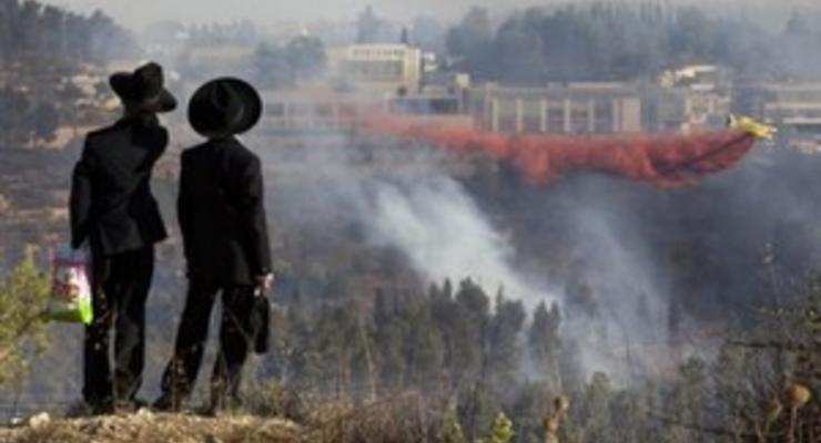 В результате пожара в Иерусалиме есть пострадавшие