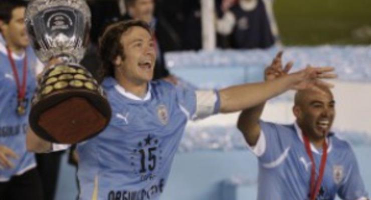 Фотогалерея: Монументальный триумф. Сборная Уругвая выиграла Копа Америка-2011