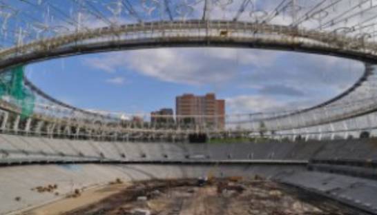 Фотогалереи: Свет и стекло. Прогресс НСК Олимпийский