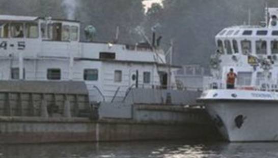 Крушение катера на Москве-реке: столкновение, предварительно, произошло по вине баржи