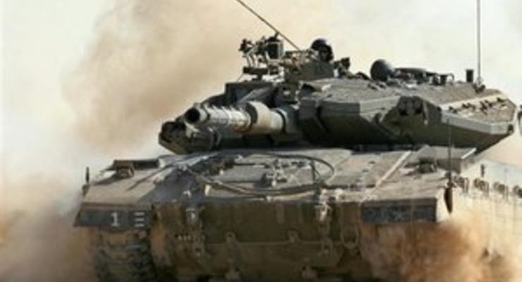 Экипаж израильского танка заснул на границе с Газой