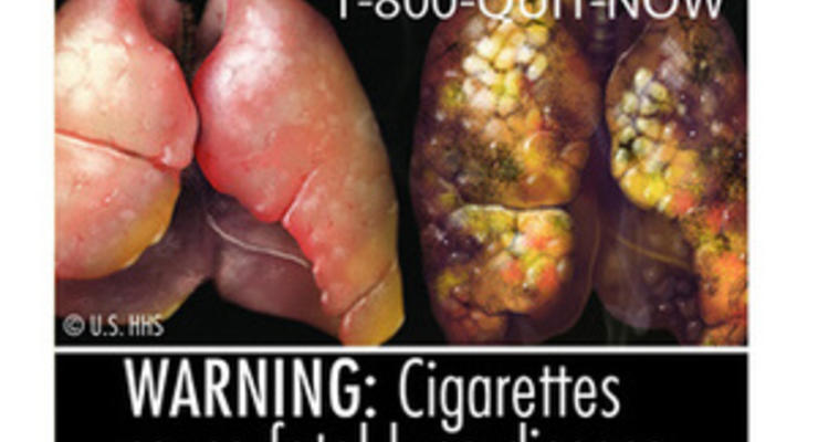 Крупнейшие табачные компании США судятся с властями из-за картинок на пачках сигарет