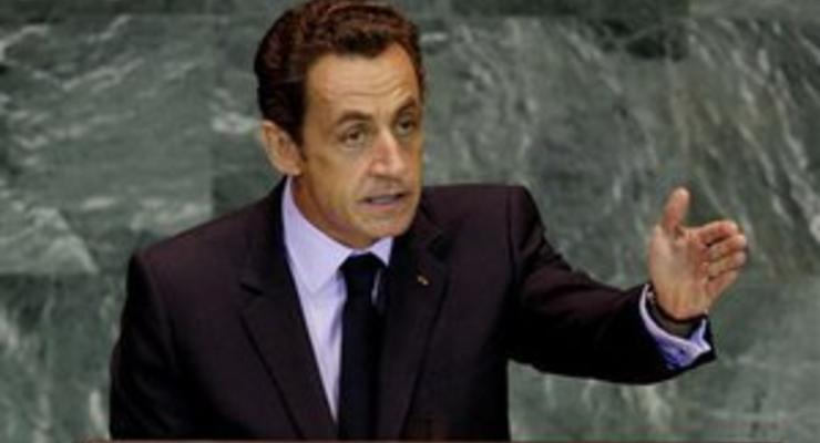 Саркози: Франция будет воевать в Ливии, пока Каддафи будет сопротивляться