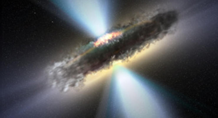Астрономы впервые увидели остатки звезды, поглощенной черной дырой почти 4 млрд лет назад