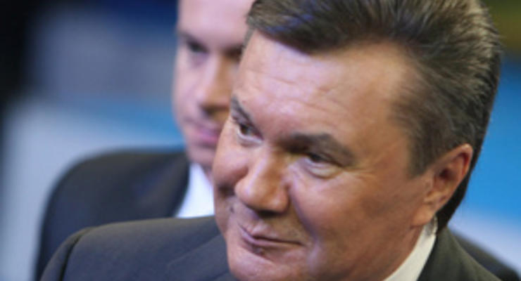 Янукович: Слияние Нафтогаза и Газпрома возможно после пересмотра газовых контрактов