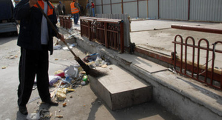 В августе в Киеве демонтировали более 200 киосков