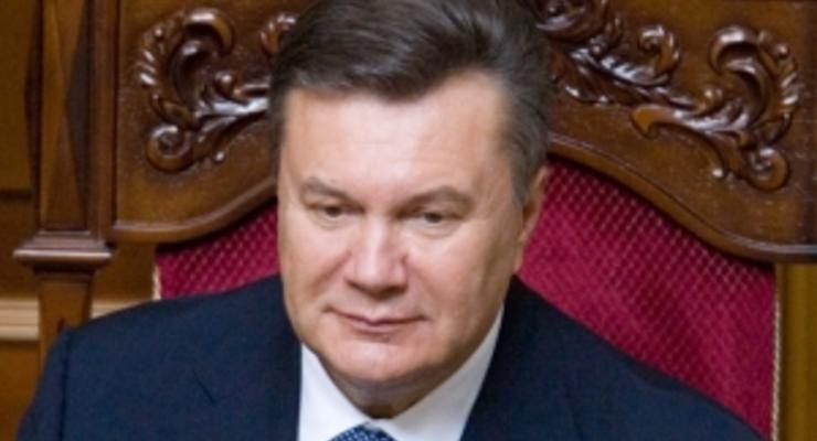 Янукович в Раде допустил очередной ляп