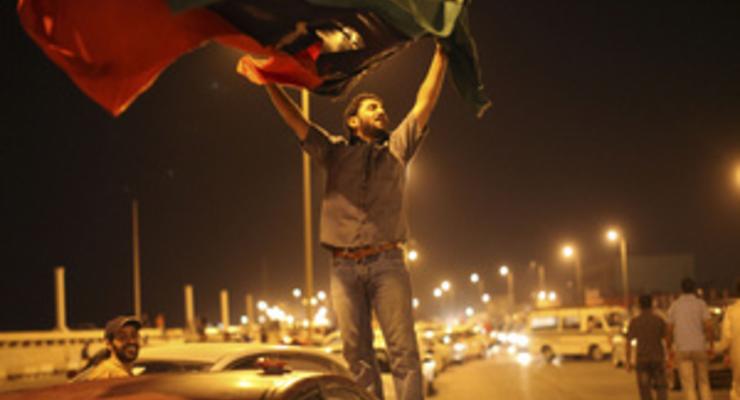 В Триполи прошел импровизированный парад победы
