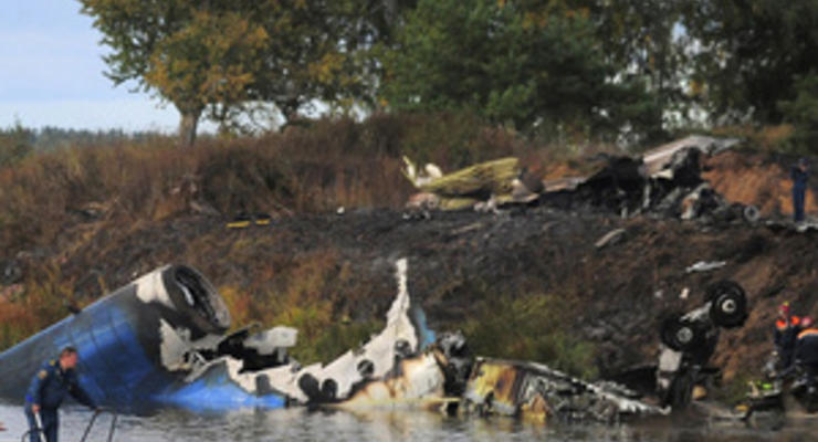 Экспертиза не выявила алкоголя в крови пилотов потерпевшего крушение Як-42