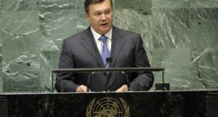 Янукович сьогодні виступить на Пленарному засіданні Генасамблеї ООН