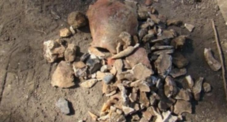 В Запорожской области обнаружили уникальный могильник скифских времен