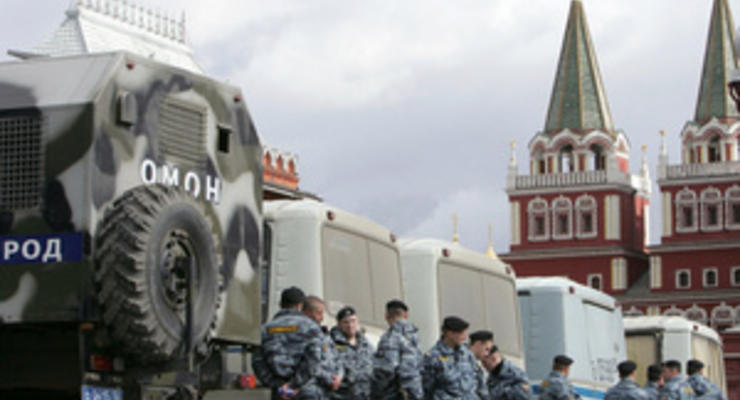 У центрі Москви проходить акція з вимогою відставки уряду