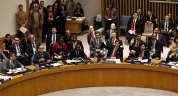 РФ и Китай наложили вето на проект резолюции СБ ООН по Сирии