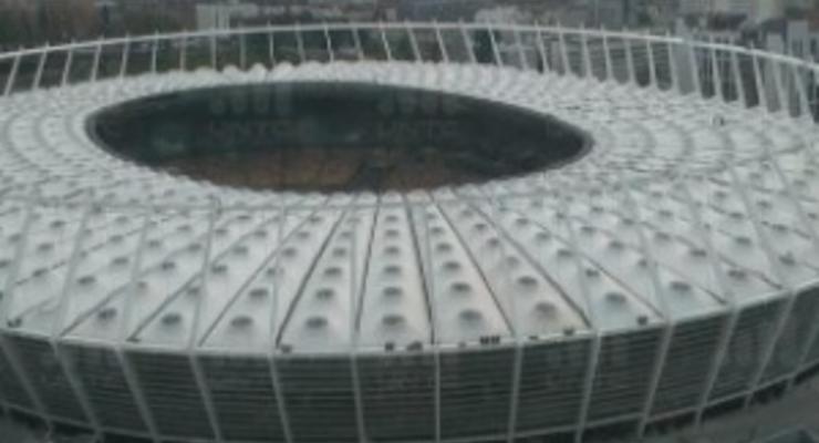На крыше НСК Олимпийский установлены все купольные фонари