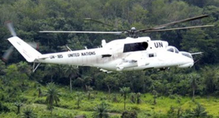 Украинские вертолетчики усилят патрулирование Либерии