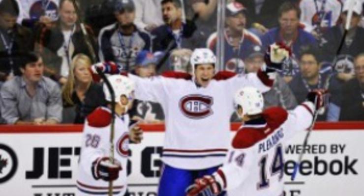 NHL: Montreal Canadiens в гостях громят Winnipeg Jets