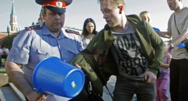 Сегодня в Москве пройдут акции Общества синих ведерок