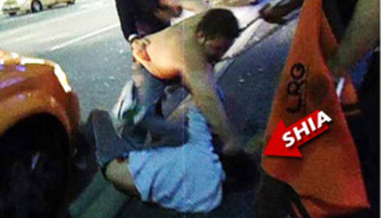 Звезду Трансформеров избил полуголый мужчина