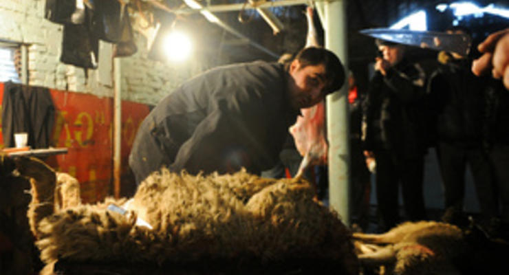 В России могут запретить резать баранов на улицах в Курбан-байрам
